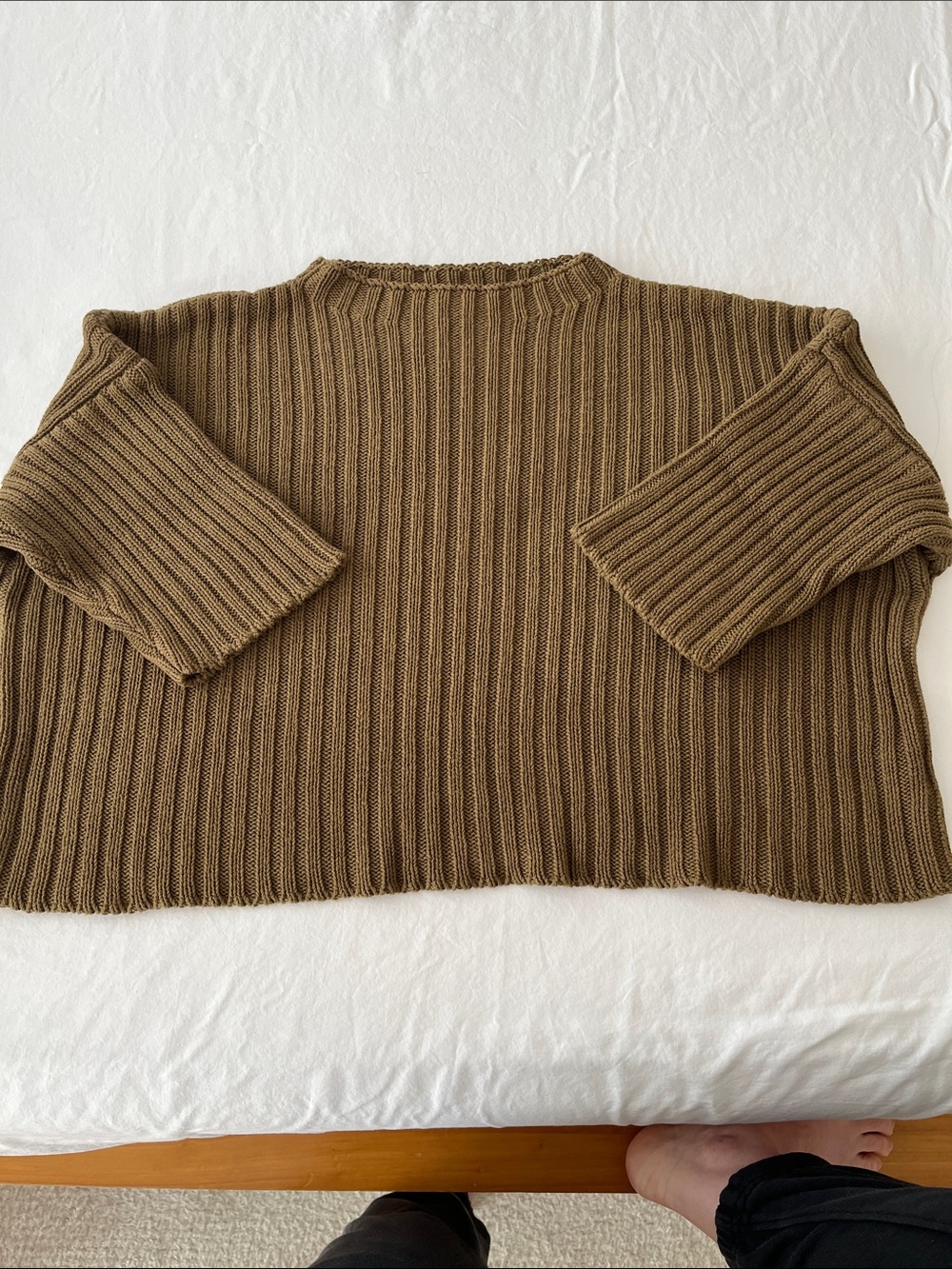 Babaa Jumper no 33 in Irish Moss